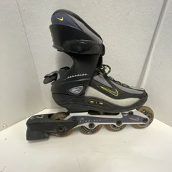 Vintage Nike Air Foreflex 78 Aluminum 249mm Rollerblades - Size 7 - Rare Sample