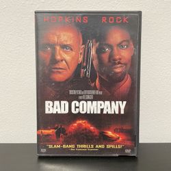 Bad Company DVD Movie Chris Rock Anthony Hopkins Disney Touchstone Y2K 2002
