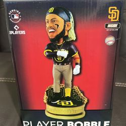 Fernando Tatis JR Road Uniform Swag Chain Bobblehead