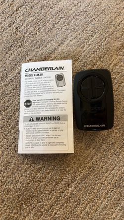 Chamberlain universal garage door opener