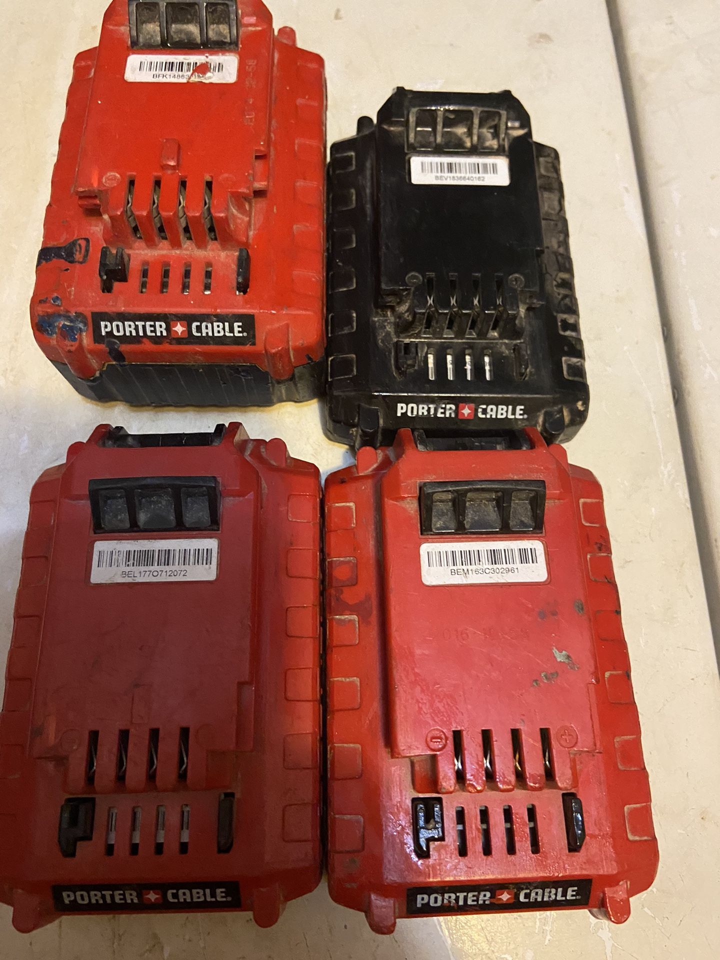Porter And Cable Batteries