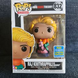 Funko Pop! The Big Bang Theory Raj Koothrappali as Aquaman #832