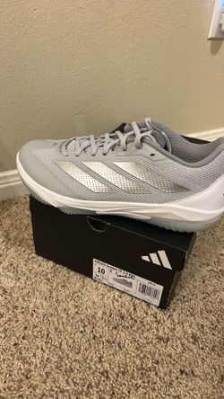 Adizero Impact Turf  2.0 grey shoes