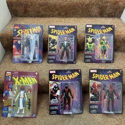Marvel legends action figure lot(6)