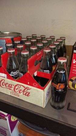 Phoenix Suns collectable coke bottles