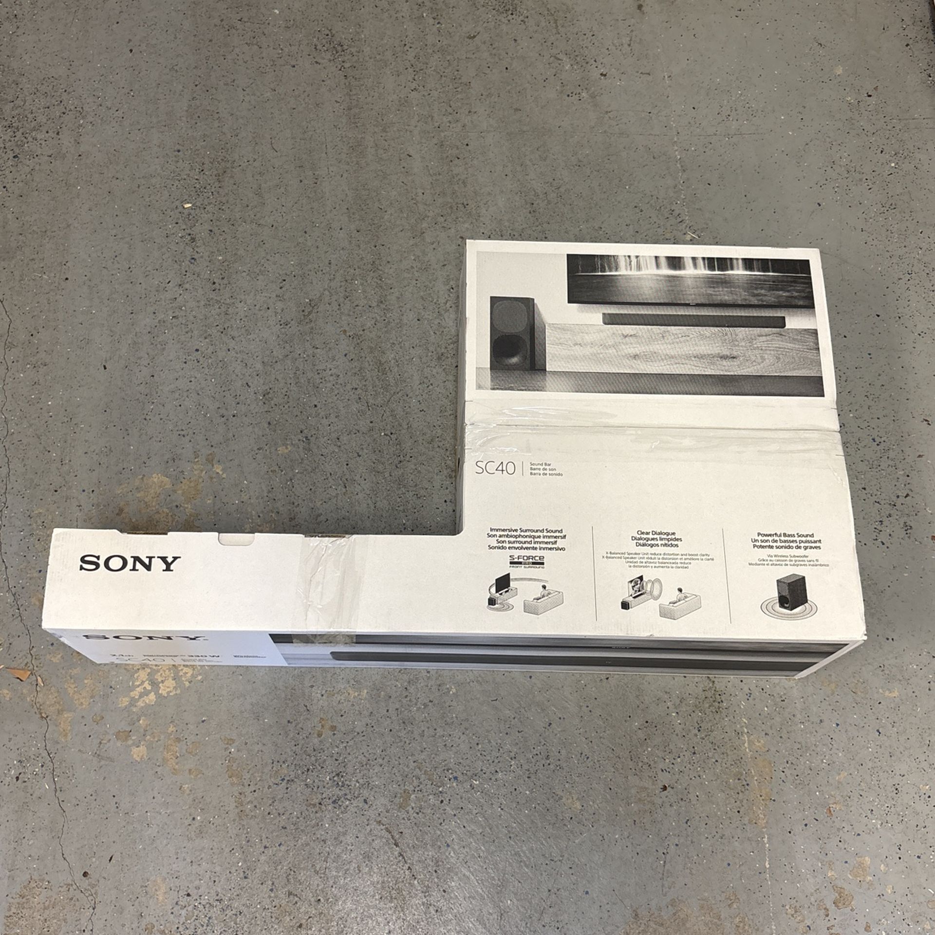 Sony SC40 Soundbar & Subwoofer NEW!
