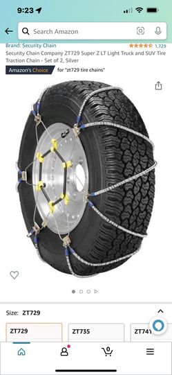 Suburu Outback Snow Chains 2019 Limited