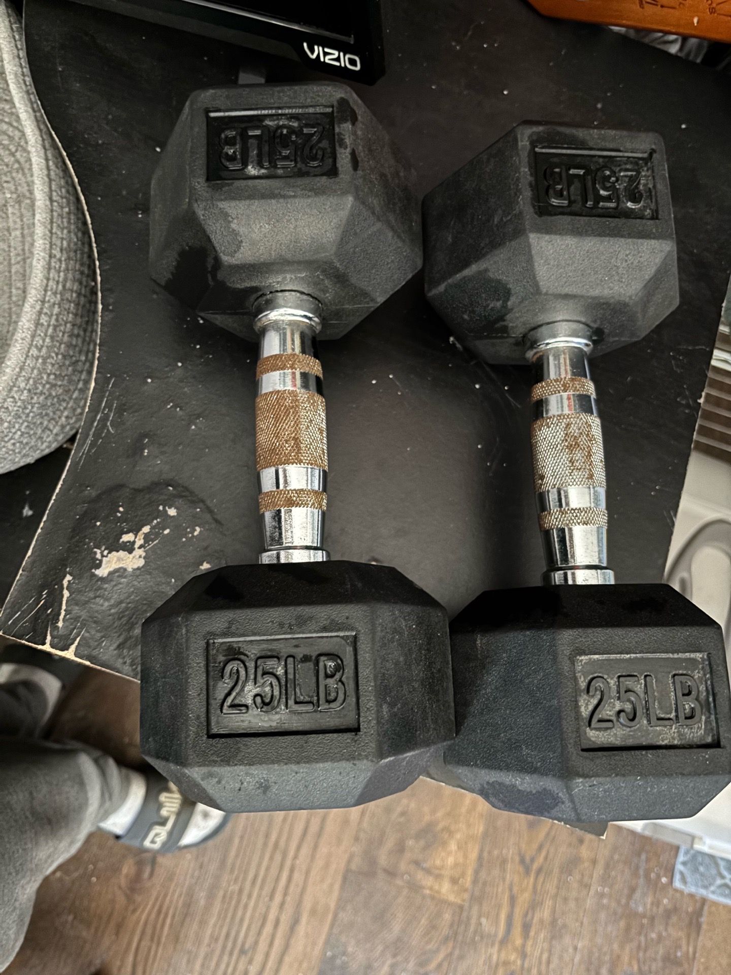 25lb Dumbells