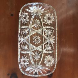 Vintage Clear Cut Glass