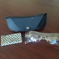 VERSUS Versace Sunglasses Clear with Case