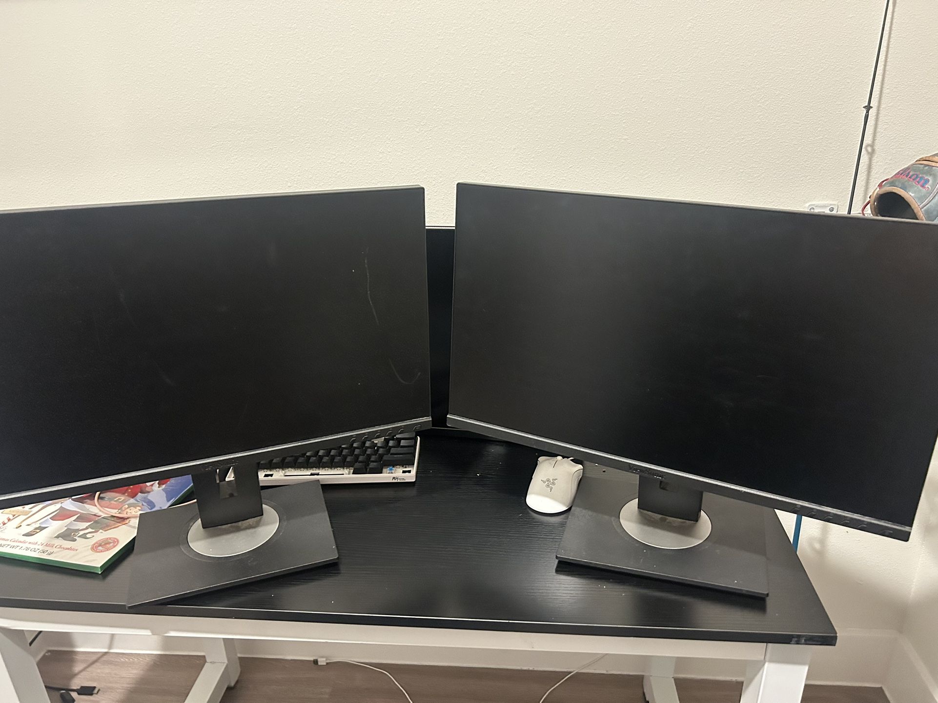 2 24’ View Sonic Monitors