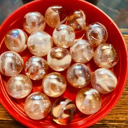 40 Marbles Vacor Pink Swirls