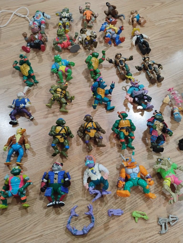 1980s And 1990 Teenage Mutant Ninja Turtles