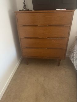 Solid wood dresser set
