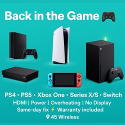Console Repair - PS5,Xbox,Nintendo And More