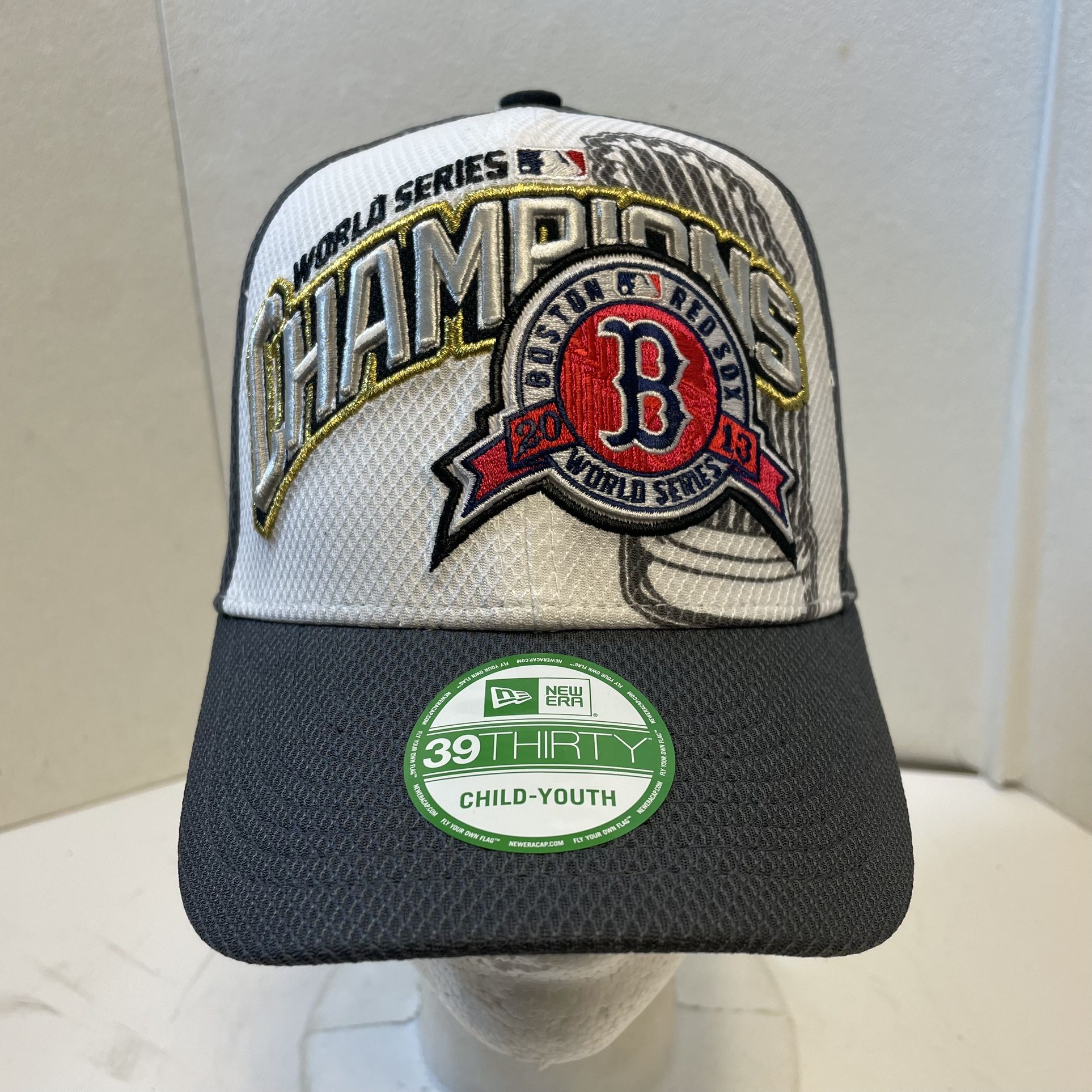 BOSTON RED SOX 2013 WORLD SERIES CHAMPIONS Hat Cap YOUTH CHILD Size MLB Baseball