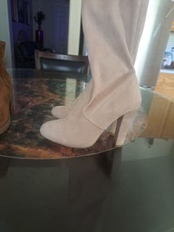 Botas D Gamusa Altas Poco Uso Del 6