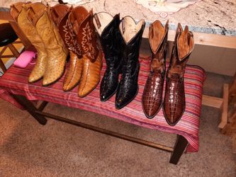 Exotic Hand Made Boots