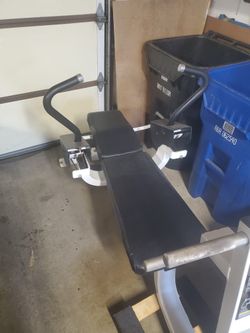 Precor AB100 Abench Sit Up Crunch Ab Bench $500 obo