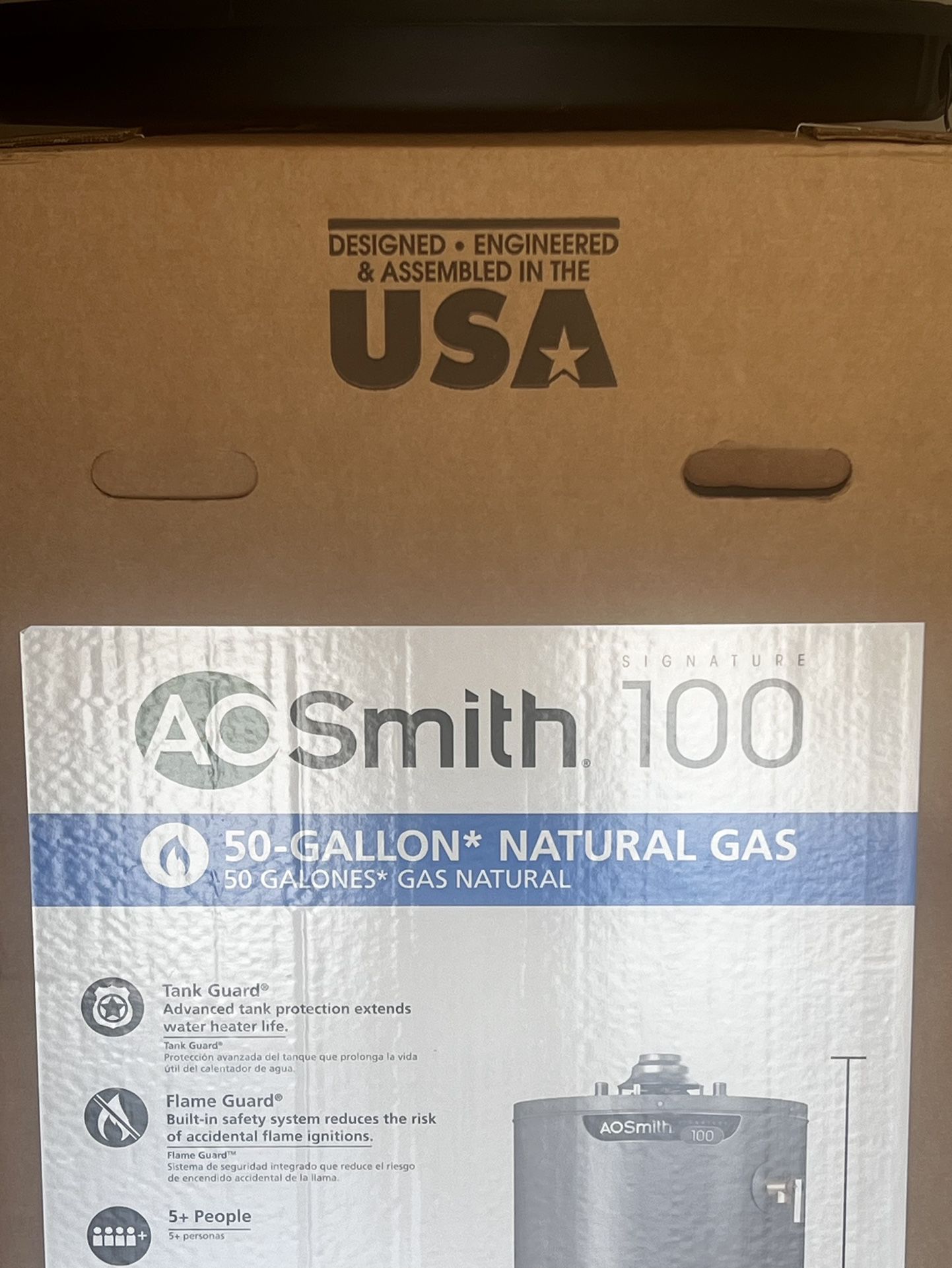 New In Box Never Opened Gas Water Heater