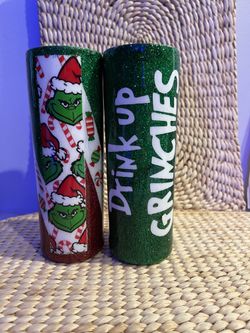 Grinch tumblers