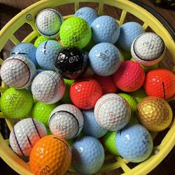 100 Vice De Colored Golf Balls 