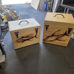 Wooden Tackle Box 