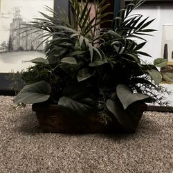 Artificial Plants And Picture Home Decor
