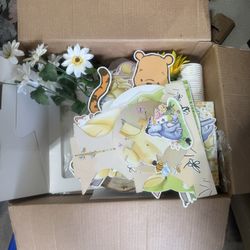 Pooh Theme Decor Baby Shower 