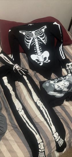 Skeleton Halloween Costume Set