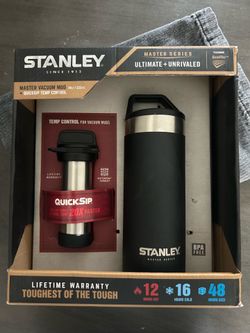 Brand New NIB Stanley Master Vacuum Mug 18oz + QuickSip - Discontinued / Hard to Find