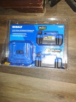 Kobalt Ext. Run 24 V With Charger