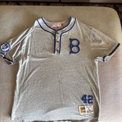 Jackie Robinson Mitchell and Ness