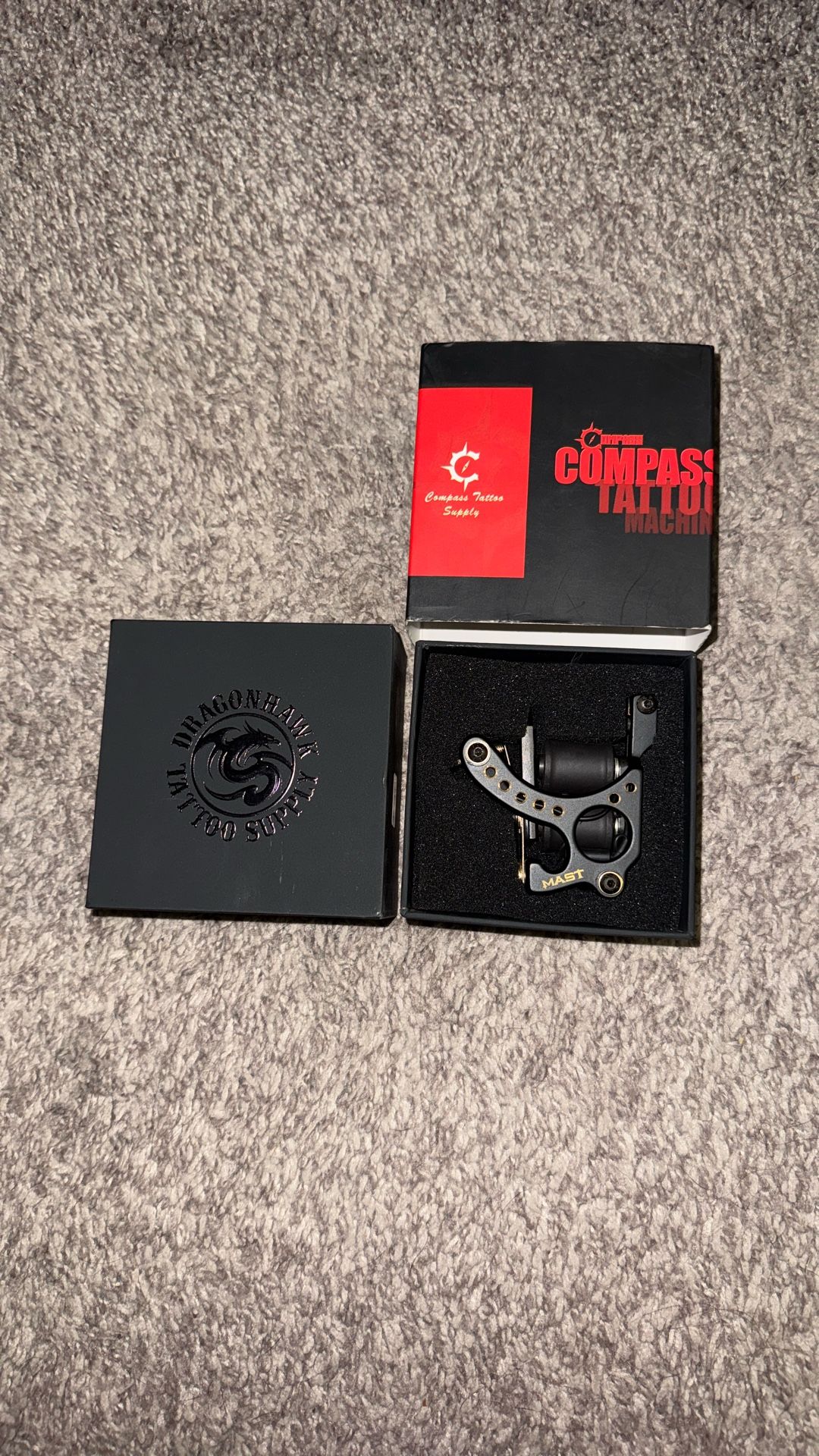 DragonHawk Mast Wrap Coil Tattoo Machine WQ3031