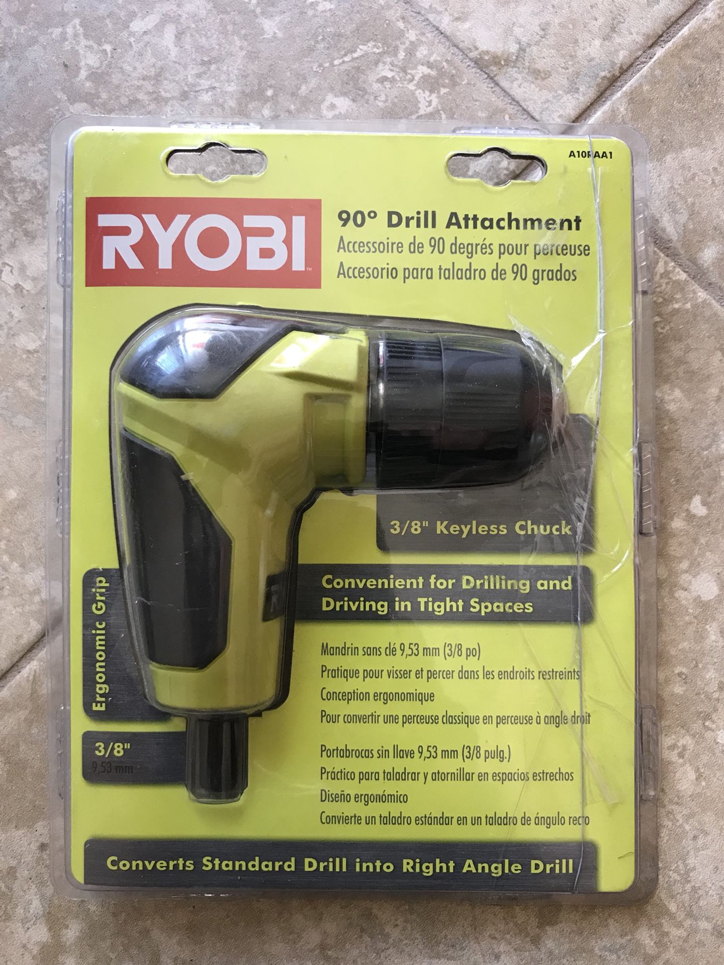 Ryobi Right Angle Drill Attachment