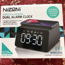 Alarm Clock Wireless Charging