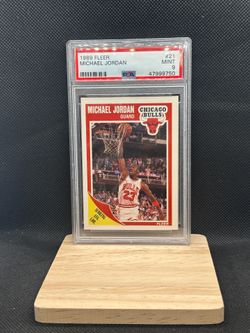 1989 Fleer Michael Jordan 21 PSA 9
