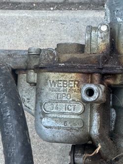 VW Weber Twin Carb 34 ICT with Linkage and Manifolds