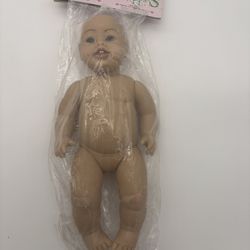 *Williamsfield and Higley* New Vintage Heavy Plastic Craft Doll  Moving Arms & Legs