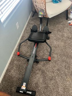Rower exercise machine