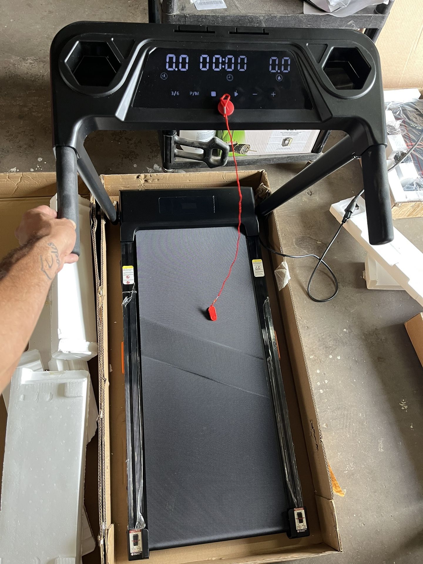 New Treadmill, Foldable, Walk Run Desk, Exercise