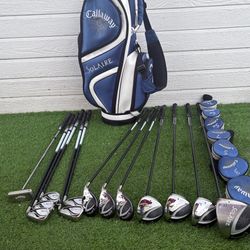 Ladies Callaway Solaire Golf Set Graphite Shaft W-Flex