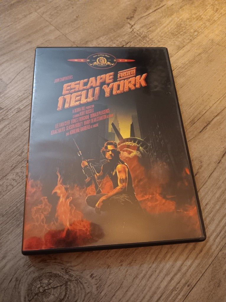 Escape From New York (DVD, 1981) John Carpenter's Kurt Russell Widescreen