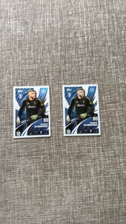 Topps Michele Di Gregorio Juventus Trading Cards x2