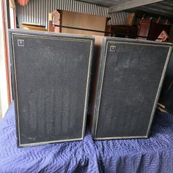 Pair of Vintage Magnavox S-8766 Air Suspension 2-Way Speakers. 