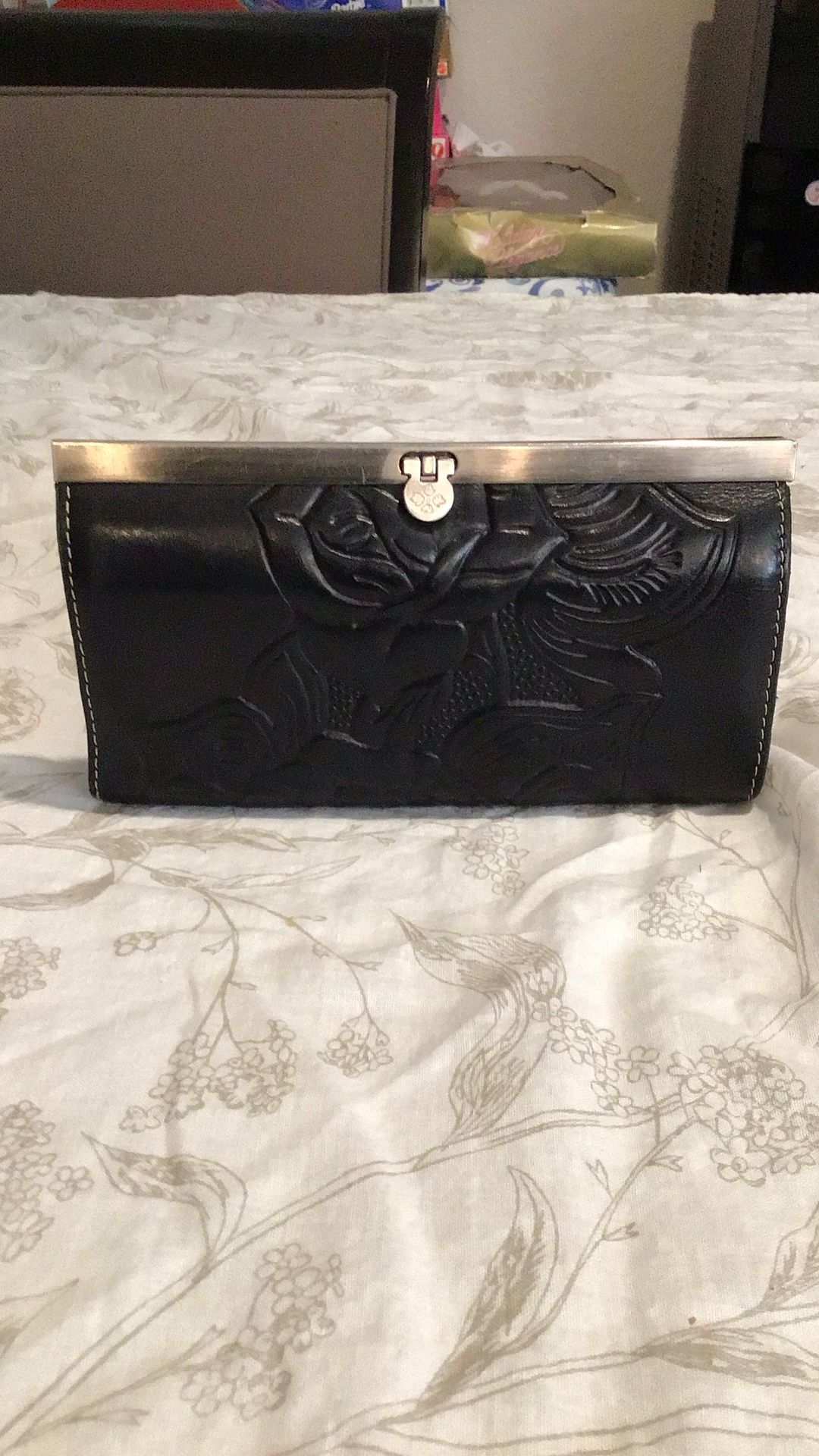 Patricia Nash Black Wallet