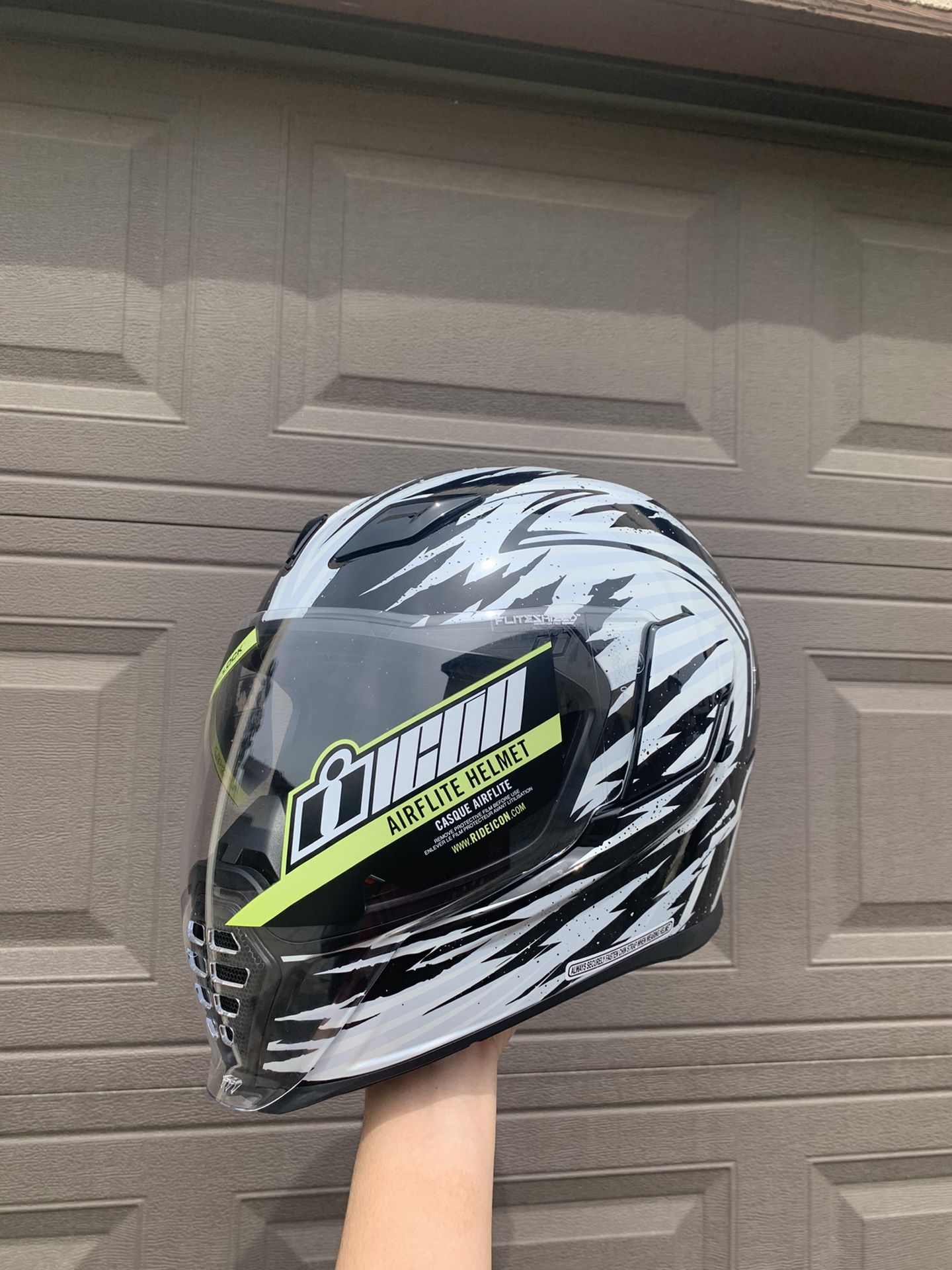 Icon Airflite Fayder Motorcycle Helmet