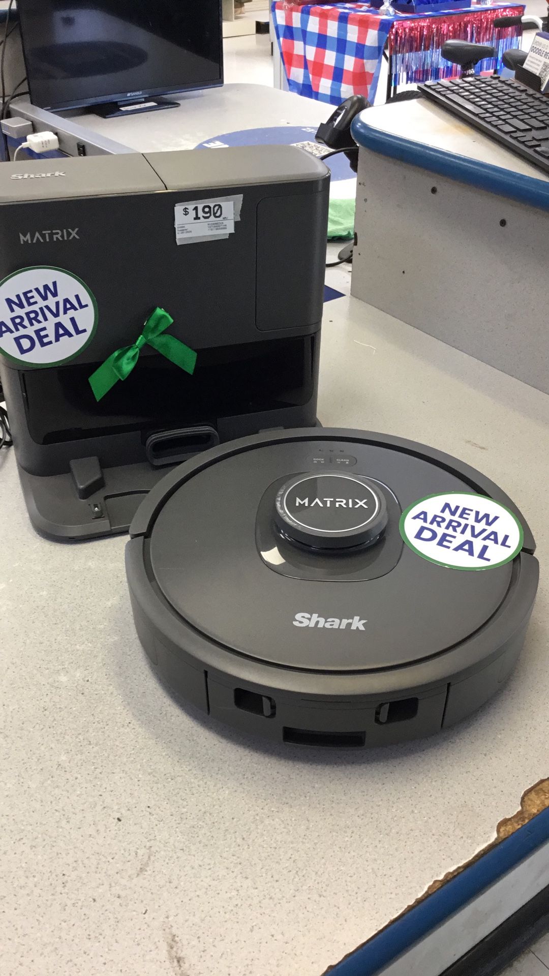 $190. Shark Sweeper.