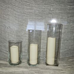 Cylinder Vases Miscellaneous Sizes (Hurricane Vase) - Weddings, Home Decor, Special Events 