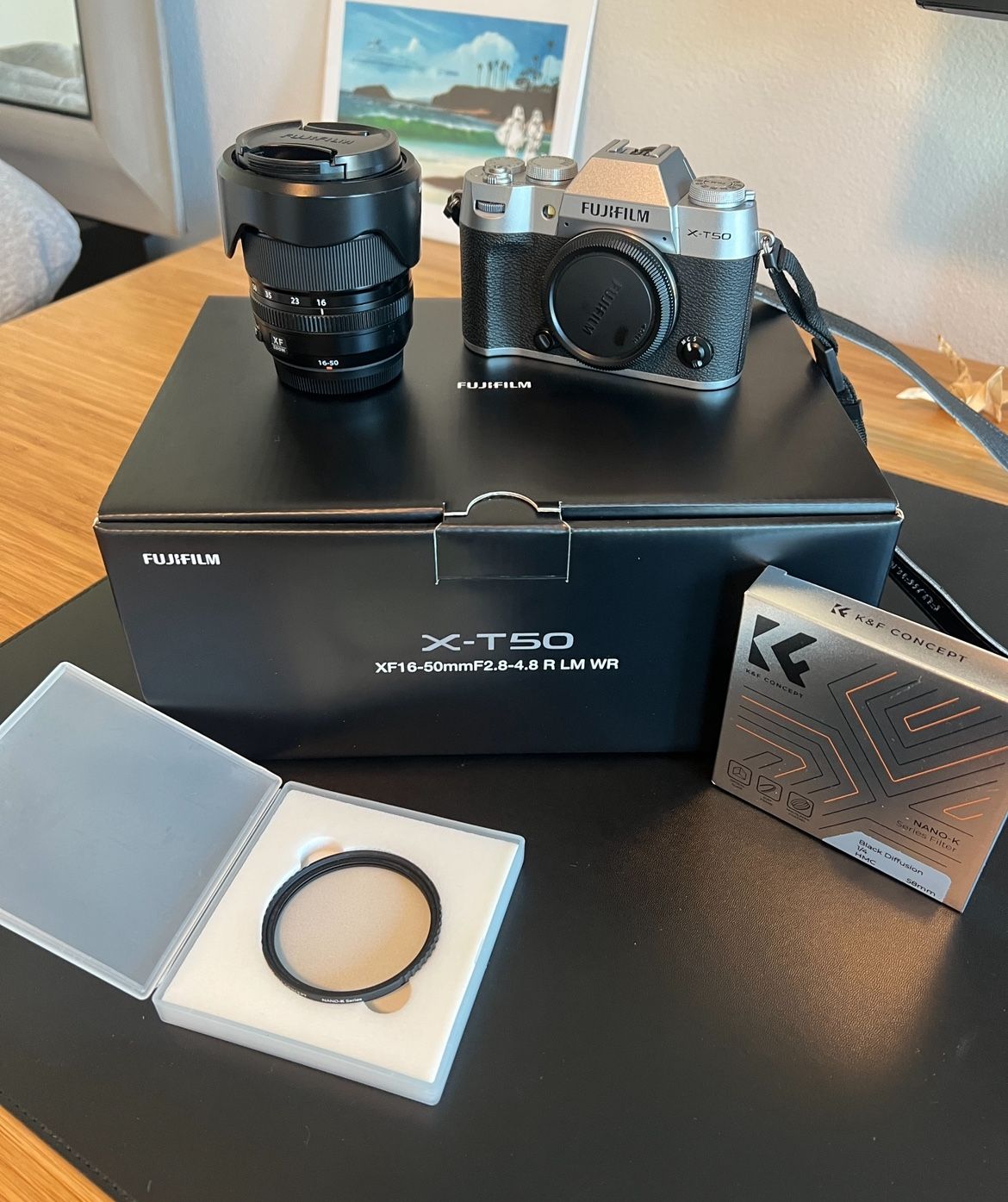 Fujifilm XT50 + XF 16-50 WR Lens